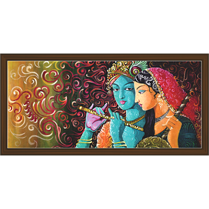 Radha Krishna Paintings (RK-6478)